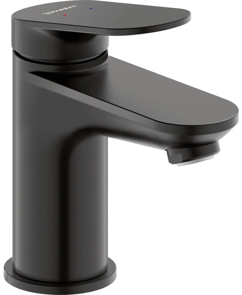 Duravit Wave baterie lavoar stativ negru WA1010002046