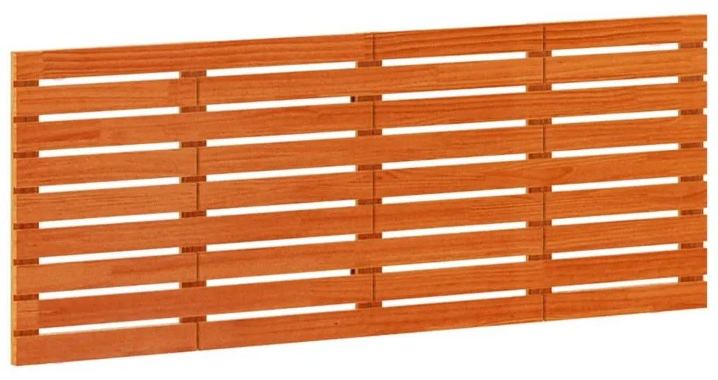 844503 vidaXL Tăblie de pat pentru perete, 166x3x63 cm, lemn masiv de pin
