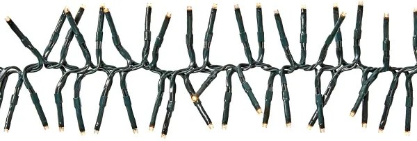 Nedis CLCS768 - Ghirlandă LED de exterior, 768 LED/7 funcții, 8,6 m, IP44, alb cald