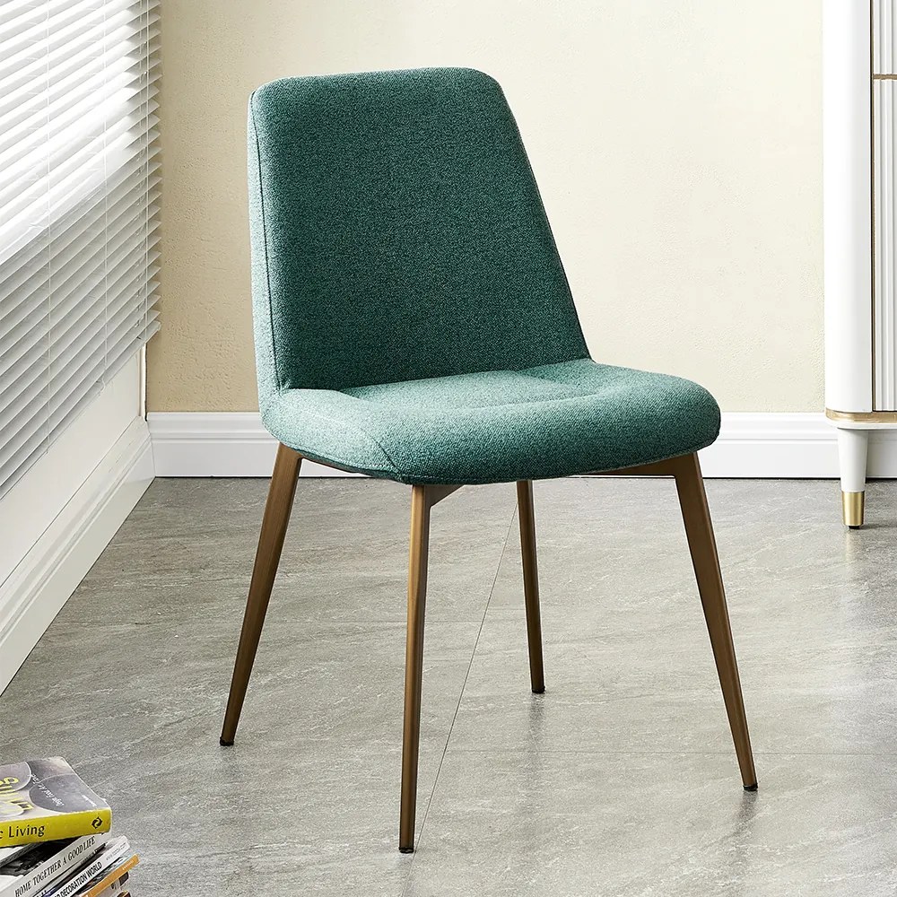 Scaun verde pentru bucătărie, soft, în stil art nouveau - 2 buc. Deprimo jj70zs2144 by Deprimo