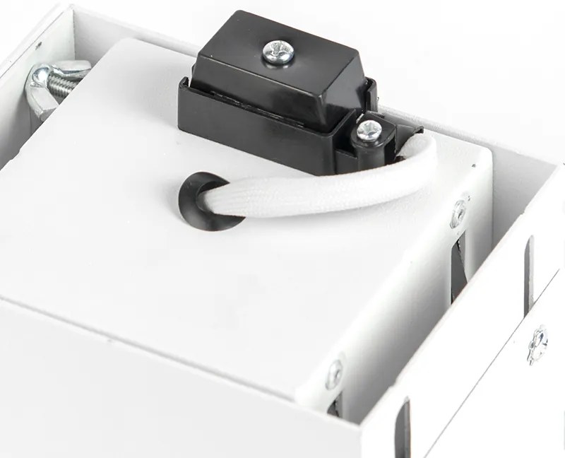 Spot inteligent încastrat alb fără cadru inclusiv Wi-Fi GU10 - Oneon 1