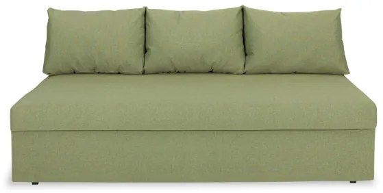 Canapea Extensibila Cu Lada Depozitare Modulo, Verde, 191 X 98 X 80 Cm
