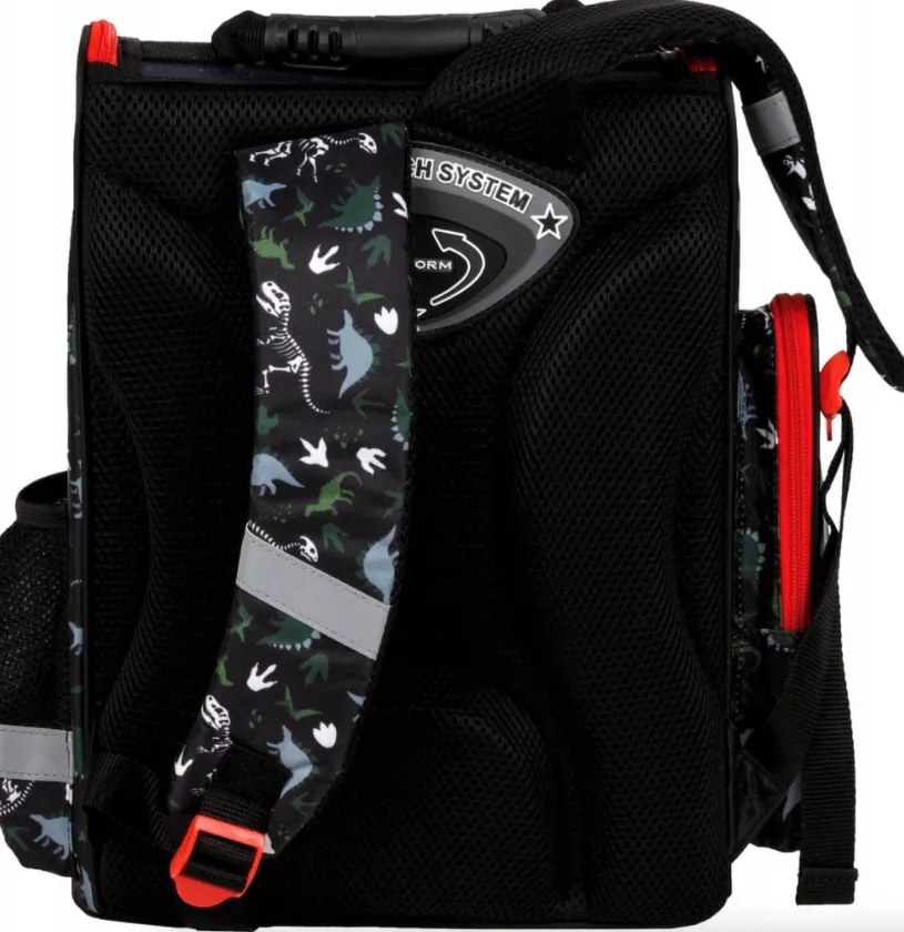 Set școală din 5 piese pentru băieți Dinozauri