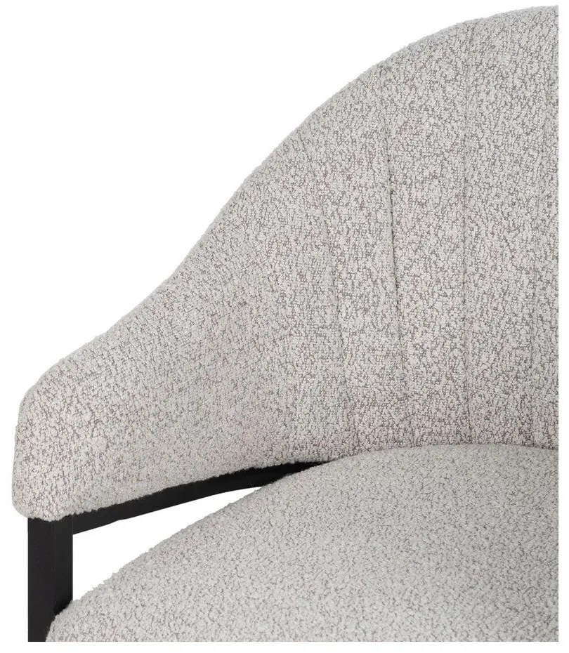 Fotoliu gri deschis – Ixia