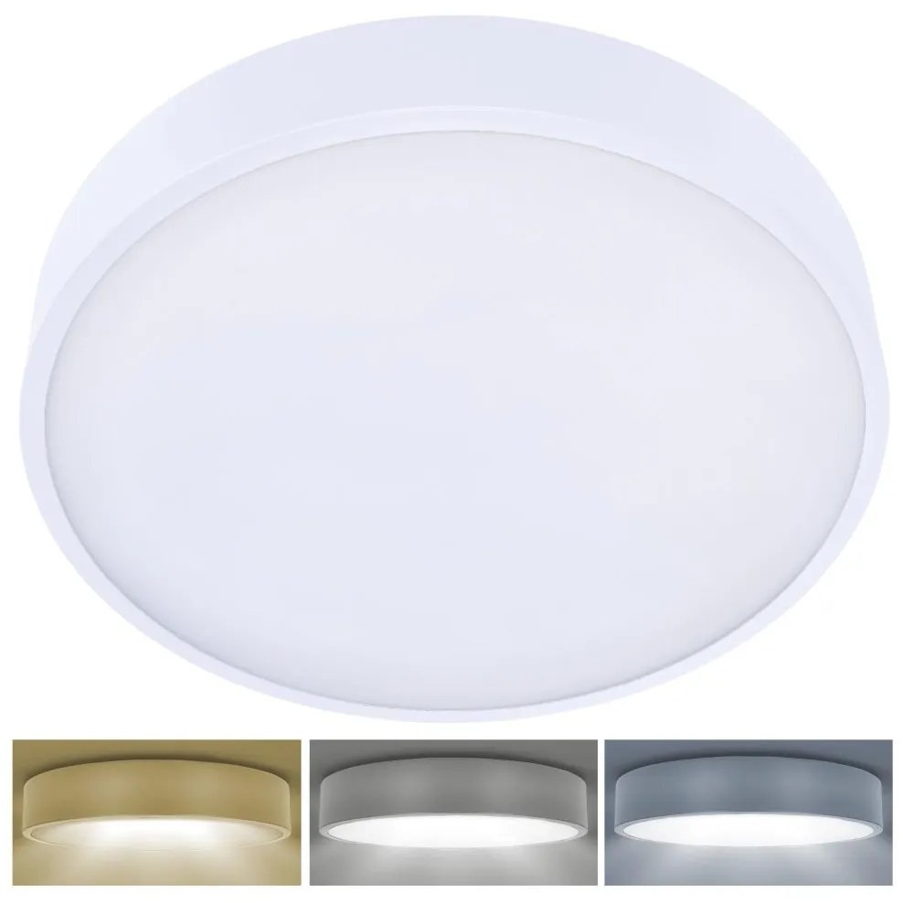 Plafonieră LED Brilagi POOL LED/48W/230V 3000/4500/6000K d. 40 cm alb