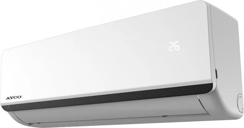 Aparat de aer conditionat cu invertor Ayco 24FP40BW, 24000 BTU, A++/A+, Pana la 55 m², Autocuratare, Autodiagnosticare, Repornire automata, Alb