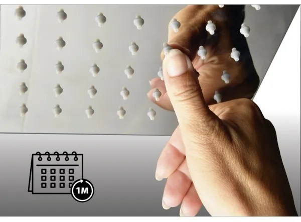 Sapho - Set de duș CUBEMIX cu baterie, auriu mat