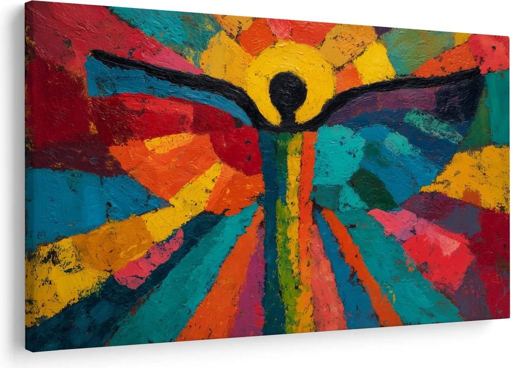 Tablou - Înger pictat (90x60 cm)