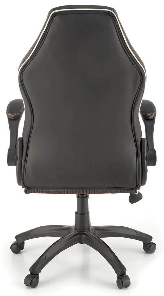 Scaun de birou Hamlet negru/gri H124 cm