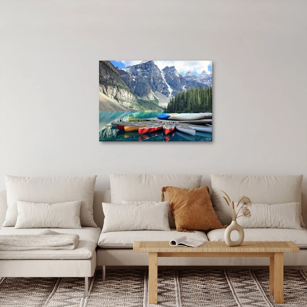 Tablou - Moraine Lake (70x50 cm)