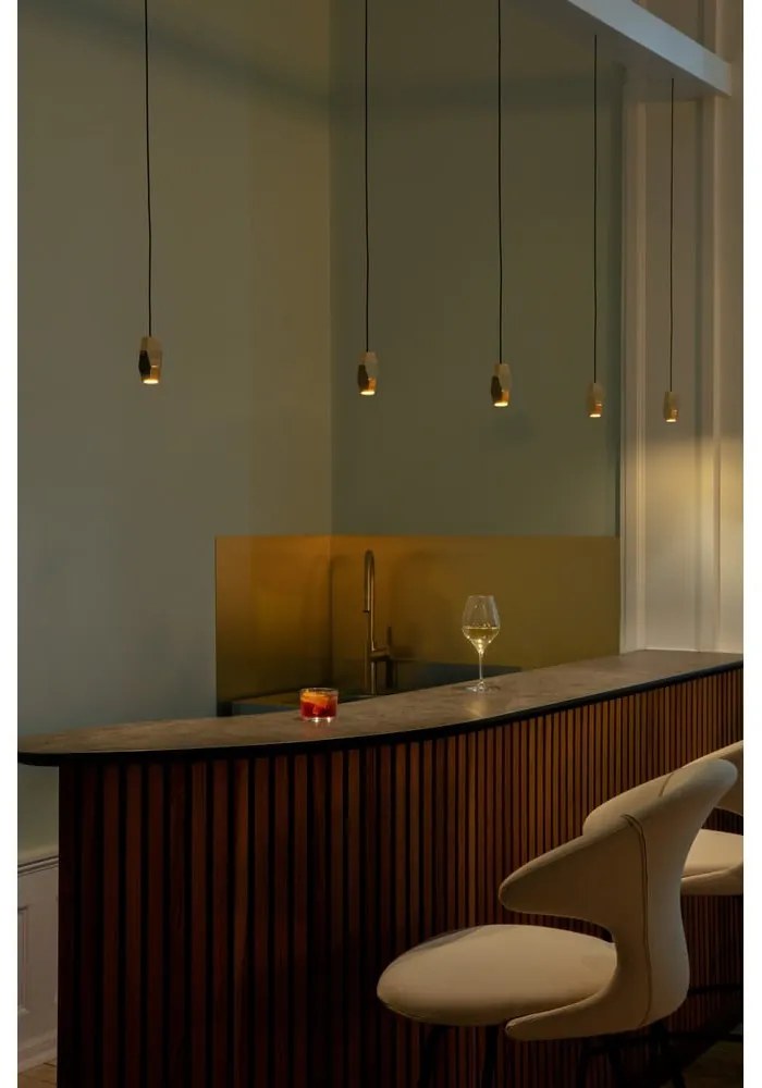 Abajur auriu ø 5 cm Brighter Days Hexa – UMAGE