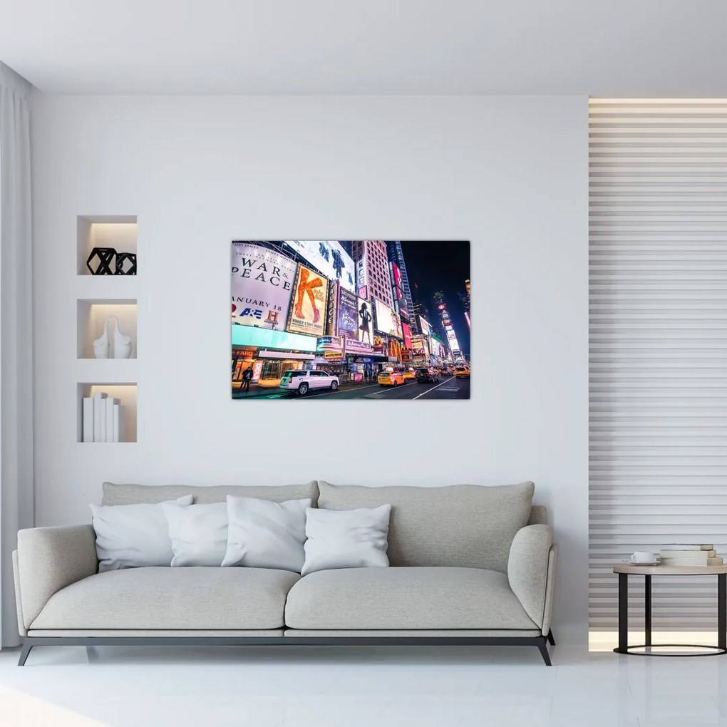 Tablou - New York Theather District (90x60 cm)