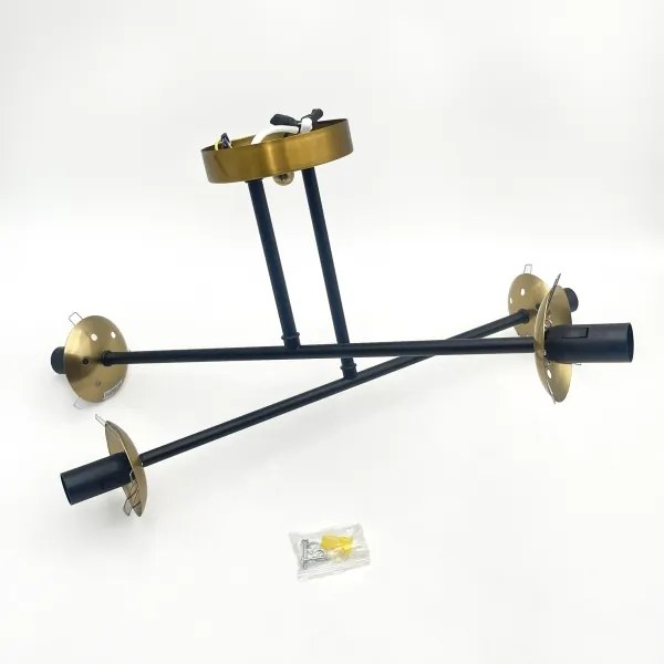 Brilagi - Plafonieră aplicată MALIVA 4xE14/15W/230V, aurie