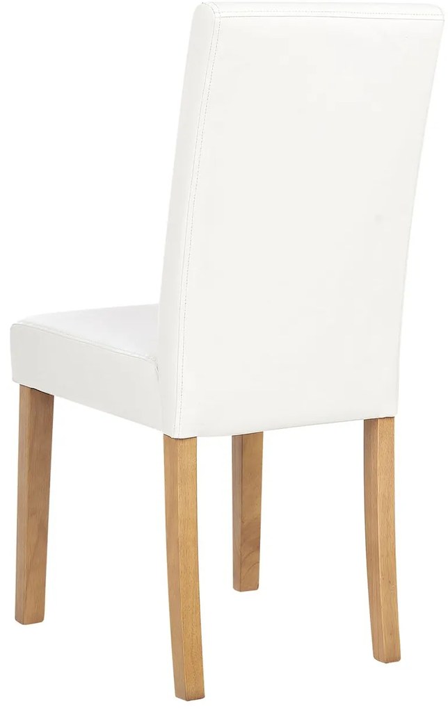 Set 2 buc. scaune pentru sufragerie Borway (alb). 1010057
