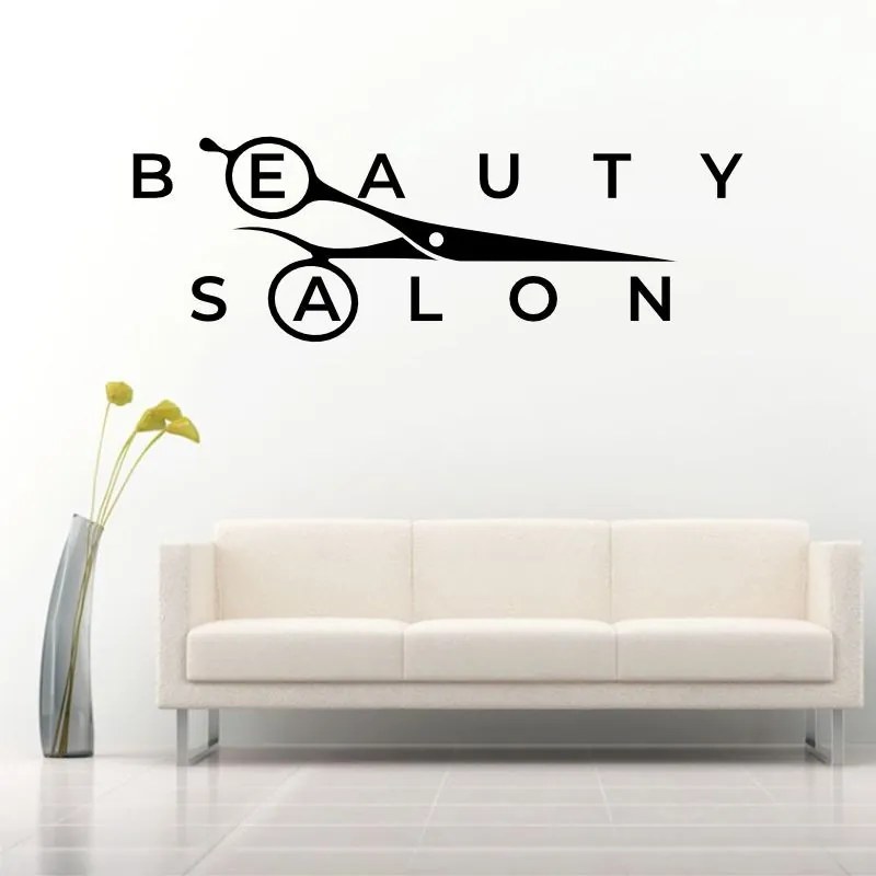 Sticker perete Salon Beauty 6