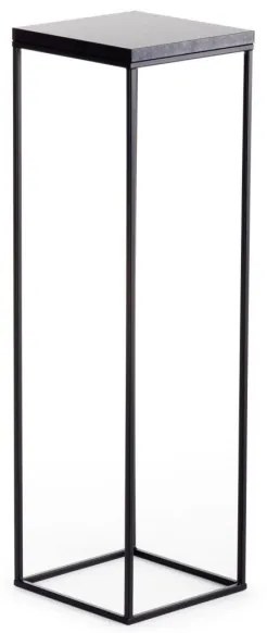 Suport pentru flori BASICLOFT 80x24 cm, negru