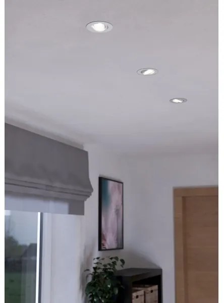 SET 3x corp de iluminat LED dimabil Eglo 900745 SALICETO 3xLED/6W/230V alb