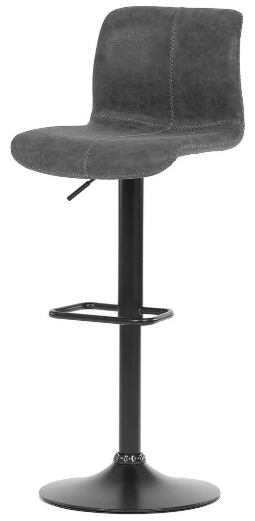Set de scaune de bar AUB-806 GREY3, 2 buc.