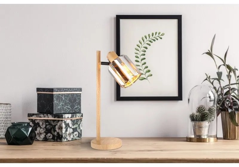 Veioza/Lampa de masa design elegant Run 50220146 GL