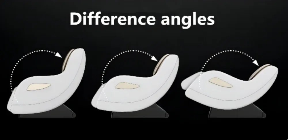 Fotoliu masaj ULPIUS, design economisire spatiu, Incalzire, Bluetooth, masaj role si masaj vibrator, piele PU premium, Negru