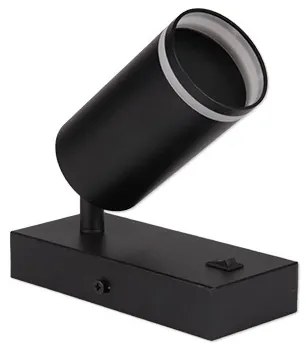 Spot de perete 1xGU10/35W/230V negru