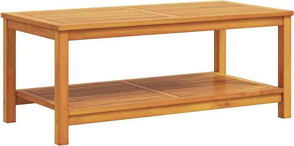 vidaXL Masă laterală Maro 110 x 55 x 45 cm Lemn Solid de Acacia