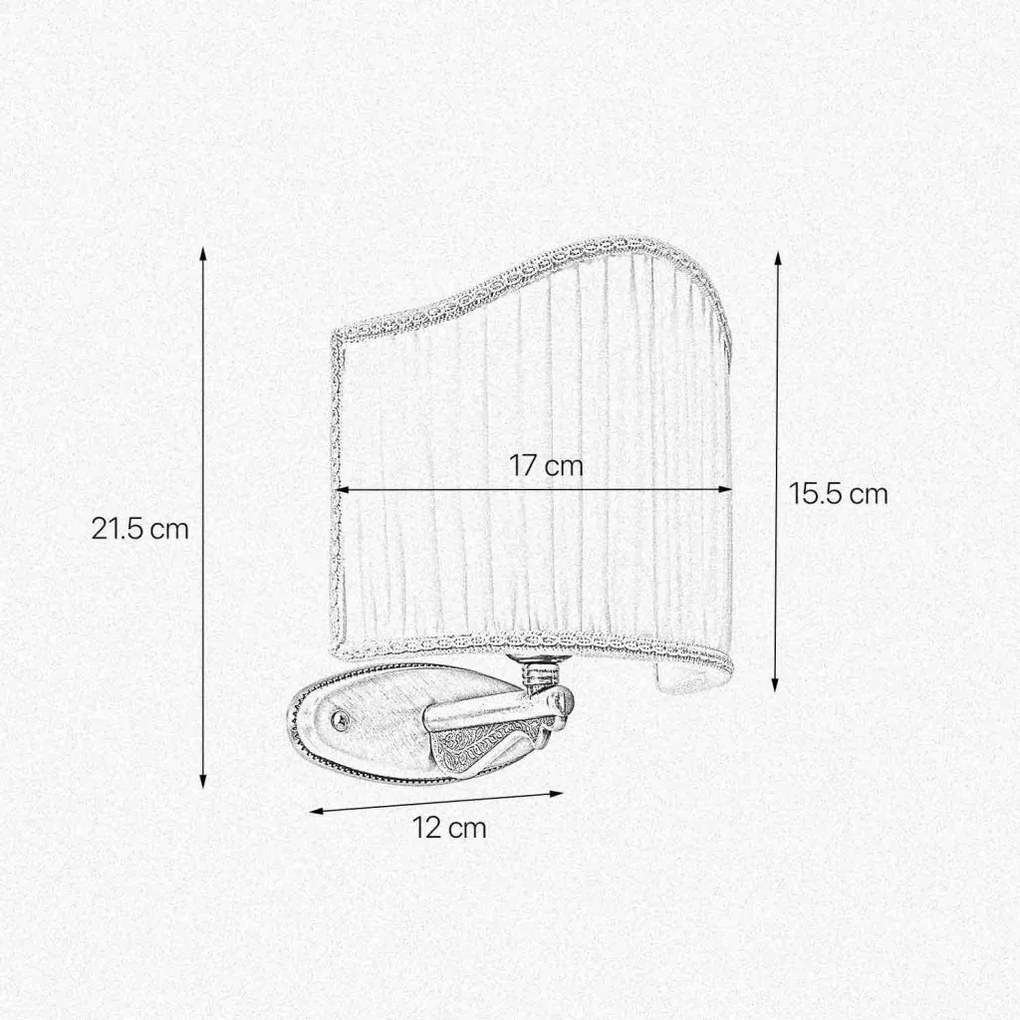 Aplica de perete stil clasic neoclasic Column
