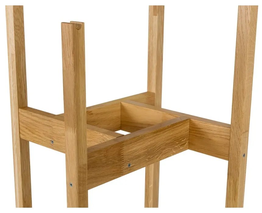 Cuier din lemn masiv de stejar Woodman Hilbert