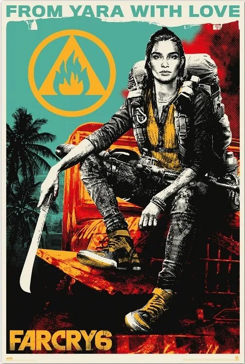 Poster Far Cry 6 - From Yara With Love