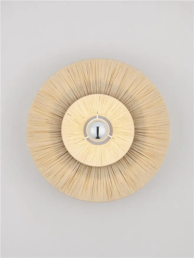 Aplica de perete cu design texturat Nora natur