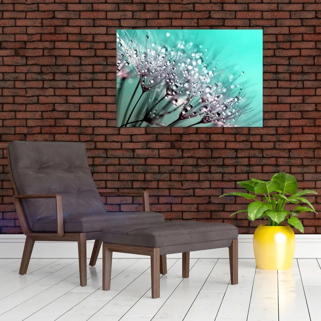 Tablou - planta cu rouă (90x60 cm)