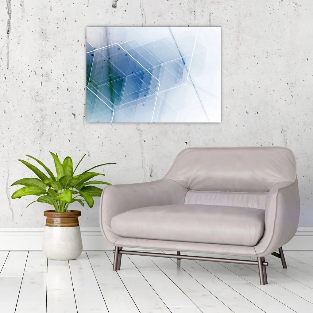 Tablou - Figuri geometrice (70x50 cm)