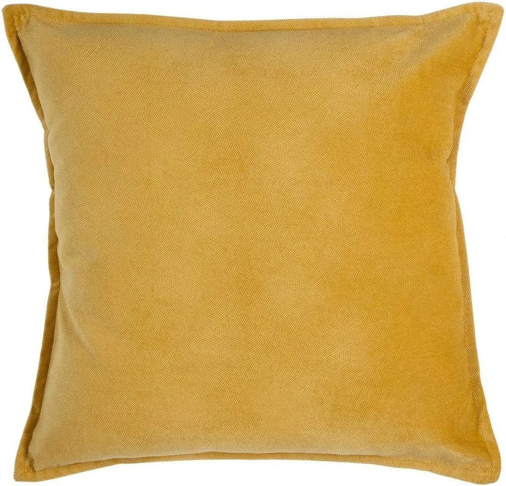 Perna decorativa, 45 x 45 cm, galbena
