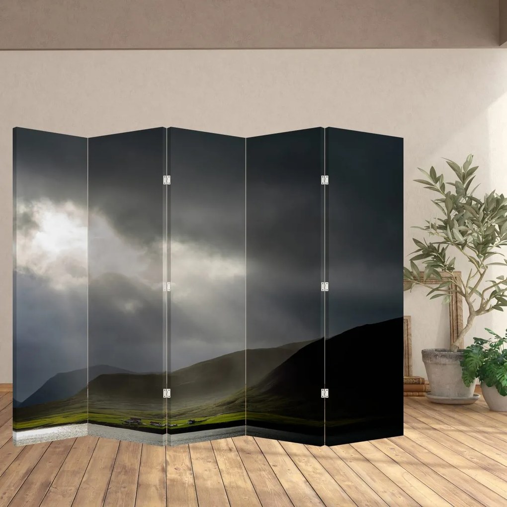 Paravan - Furtuna în apropiere (210x170 cm)