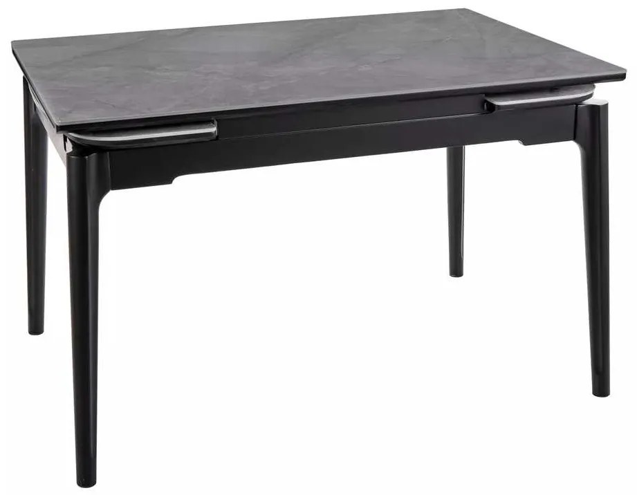 Masă de bucătărie Priano, gri / negru