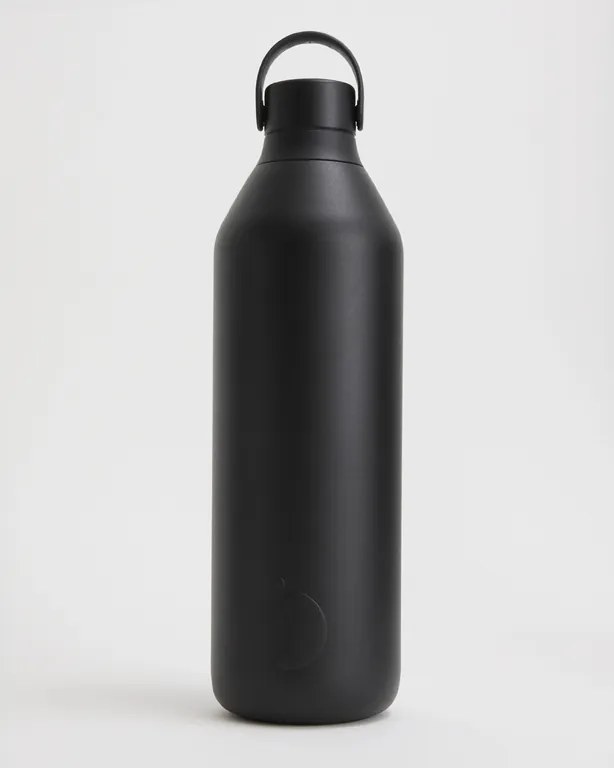 Termos Chilly's Bottles Onyx Black, Seria 3, 1000ml