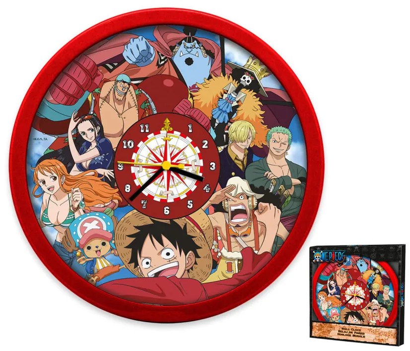 One Piece Crowd ceas de perete 25 cm
