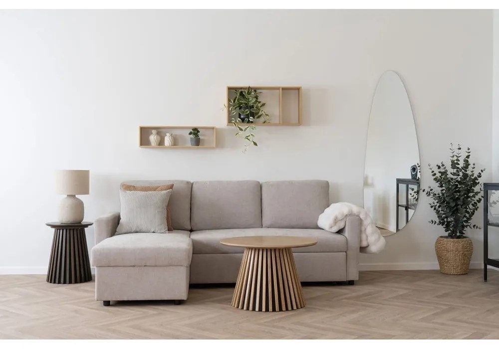 Raft în culoare naturală etajat din bambus 70 cm Ember – House Nordic