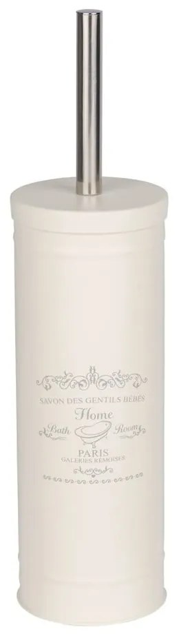 Perie de WC crem din oțel Home – Wenko