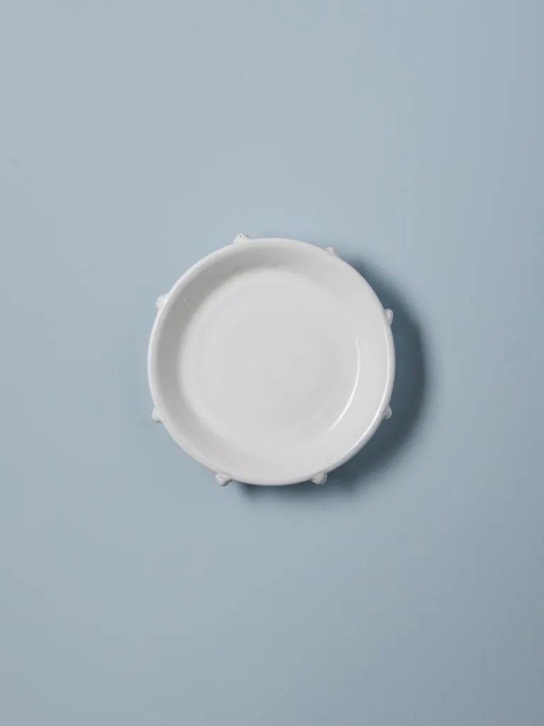 Farfurioara alba din ceramica, D18cm Dante