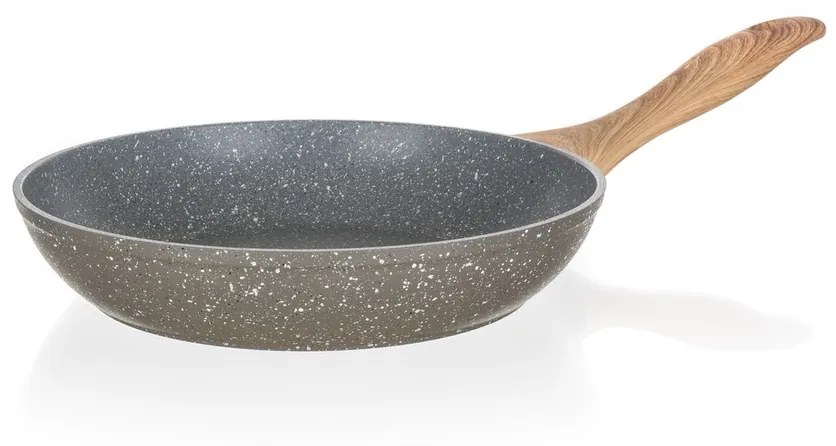 Banquet Tigaie Natural Stone, 24 x 4,7 cm, diam. 24 cm