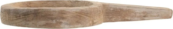 Tavă decorativă stil ethnic, din lemn masiv stil "Nomada"