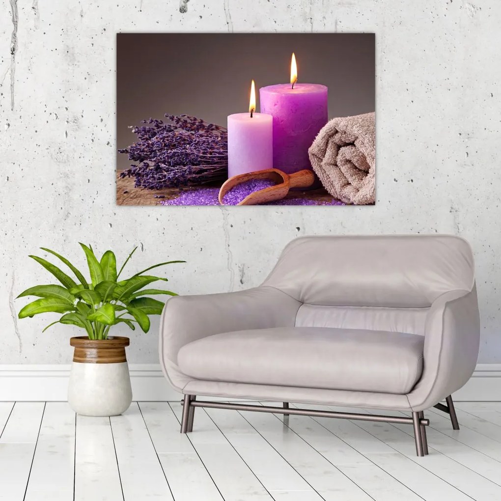 Tablou cu produsele spa (90x60 cm)