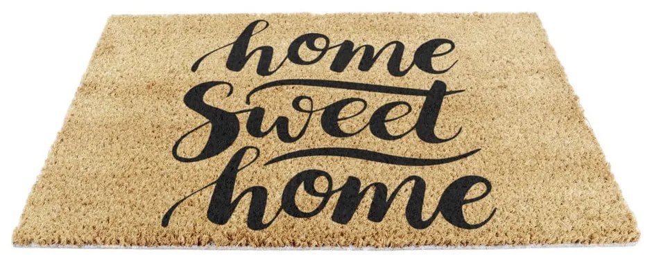 Covoraș de intrare din fibre de nucă de cocos 40x60 cm Home Sweet Home – Artsy Doormats