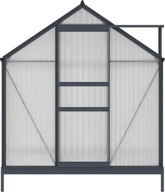 Azalia seră din aluminiu 1,9 x 1,9 m CoverTech antracit