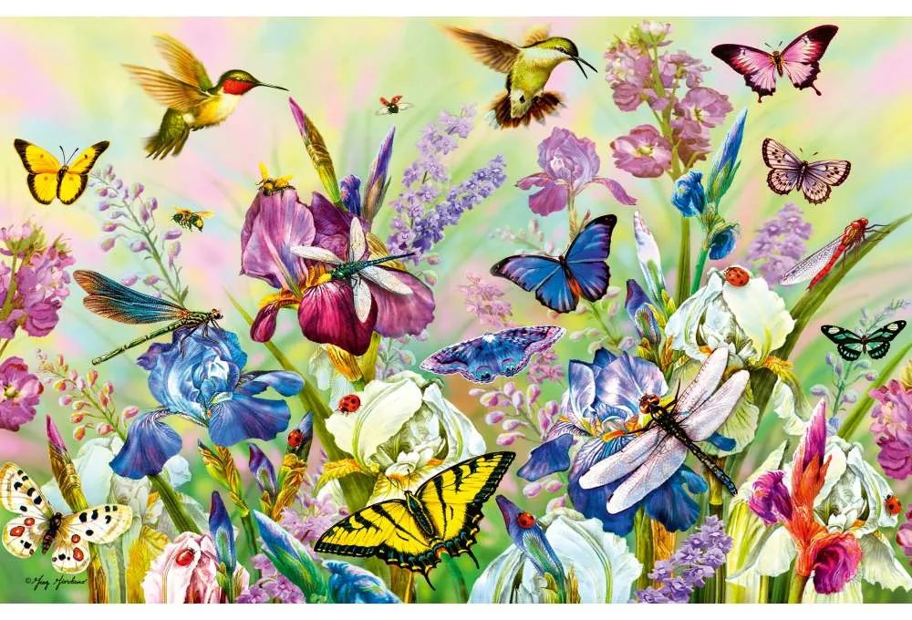 PUZZLE PAJISTE CU FLORI 200 PIESE - RAVENSBURGER (RVSPA00767)