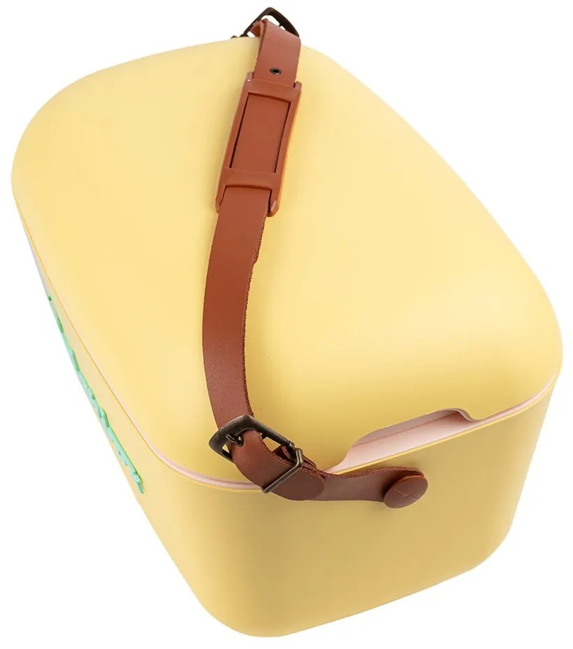 Cutie termoizolantă galbenă 20 l Classic – Polarbox