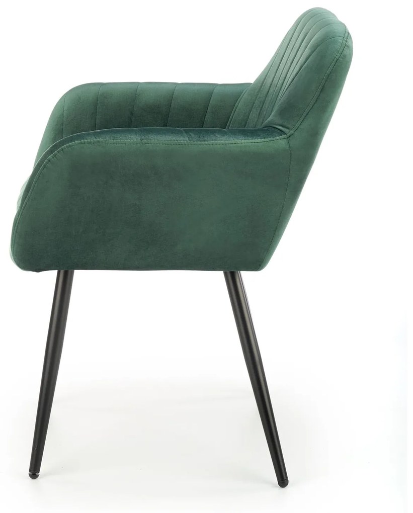Scaun de sufragerie Kiersten (verde închis). 1039620