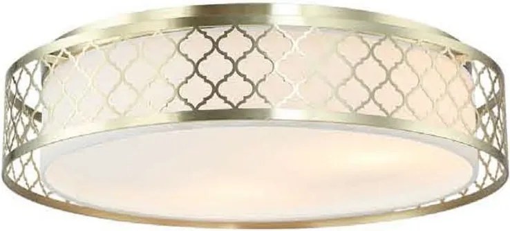 Plafoniera diametru 52cm, metal auriu satinat Cavalli