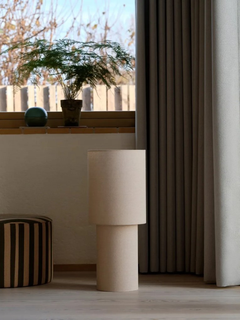 Lampadar textil design modern Izara 60cm bej